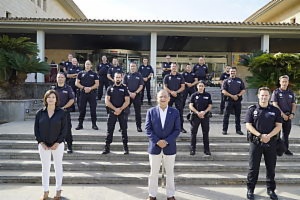 Image Calvià local police officers take office