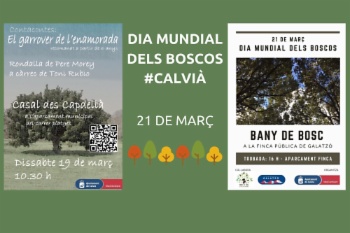 Imatge Calvià commemora el Dia Mundial dels Boscos